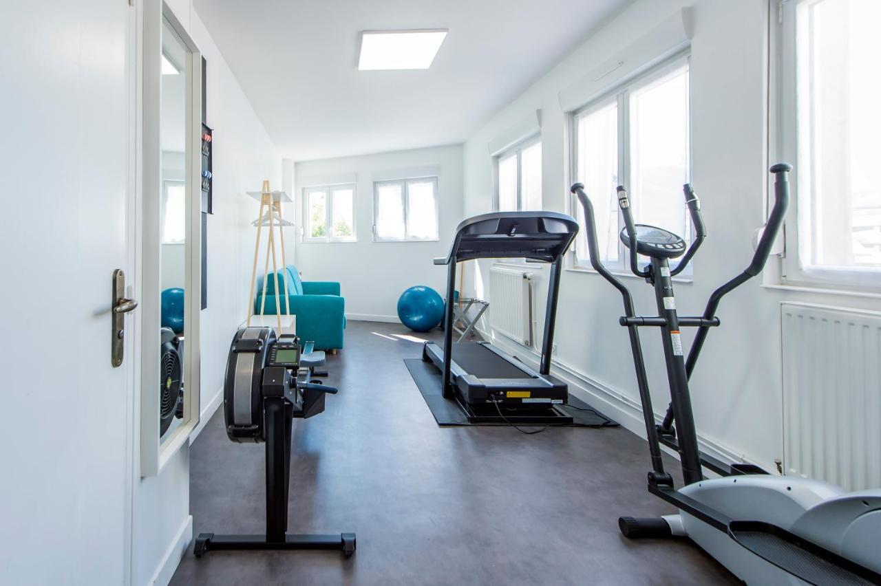 Suites Mana - Le Manaloft, Chic Et Moderne Avec Salle Privee De Fitness En Plein Centre-Ville De Rethel Εξωτερικό φωτογραφία